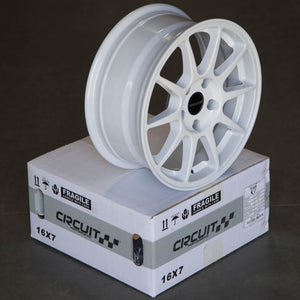 Circuit Performance CP23 Gloss White 4x100 | 16x7 | +35mm / 5.38