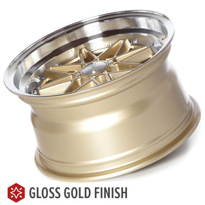 Circuit Performance CP24 Gloss Gold 4x100 | 15x8 | +25mm / 5.48