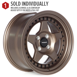 Circuit Performance CP26 Matte Bronze 4x100 | 15x8 | +25mm / 5.48