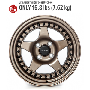 Circuit Performance CP26 Matte Bronze 4x100 | 15x8 | +25mm / 5.48