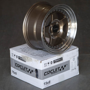 Circuit Performance CP26 Gloss Bronze 4x100 | 15x8 | +25mm / 5.48