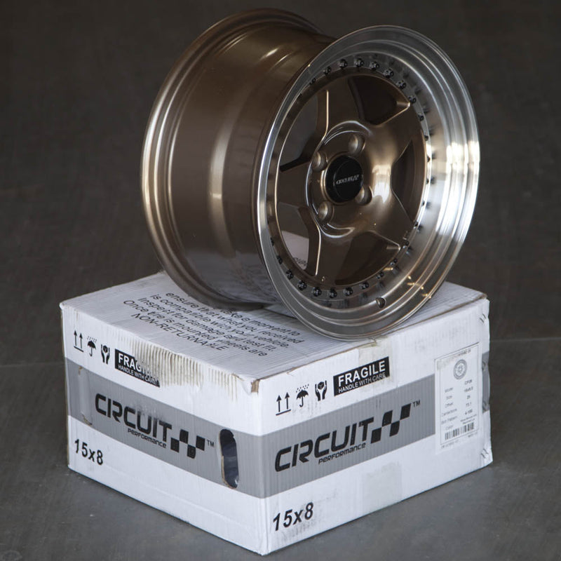 Circuit Performance CP26 Gloss Bronze 4x100 | 15x8 | +25mm / 5.48