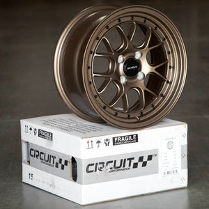 Circuit Performance CP27 Matte Bronze 4x100 | 15x7 | +35mm / 5.38