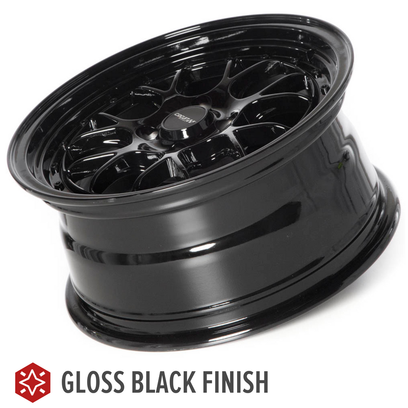 Circuit Performance CP27 Full Gloss Black 4x100 | 15x7 | +35mm / 5.38