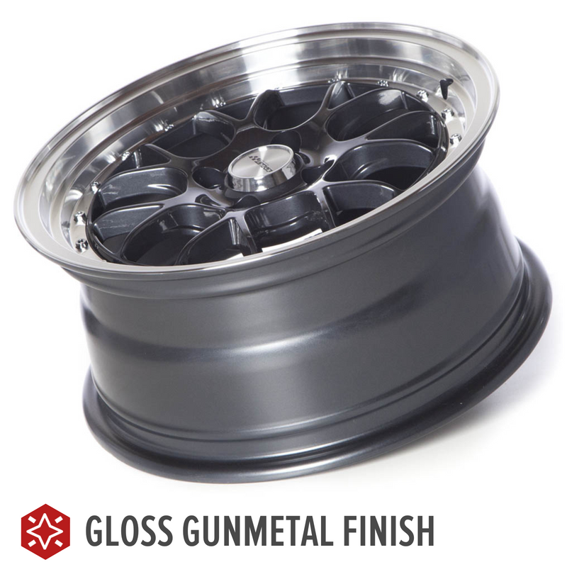 Circuit Performance CP27 Gloss Gunmetal 4x100 | 15x7 | +35mm / 5.38