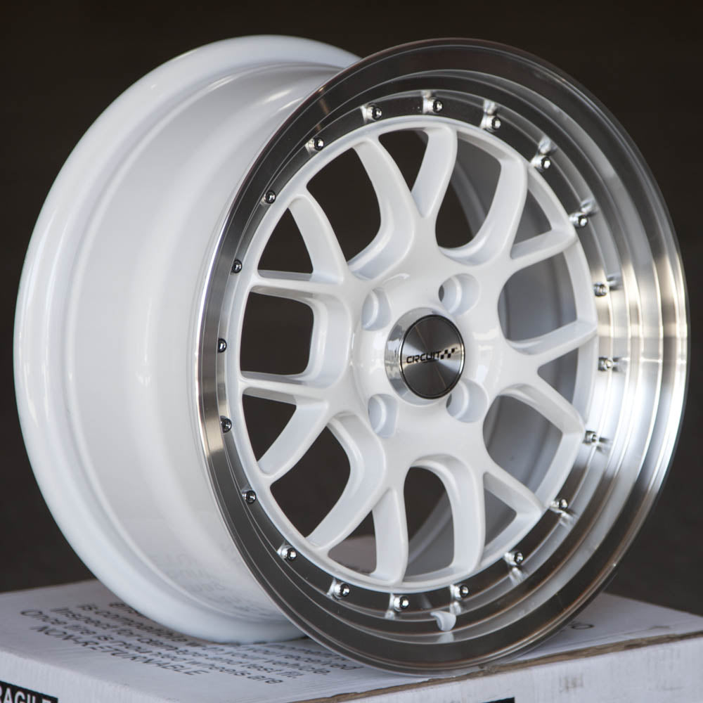 Circuit Performance CP27 Gloss White 4x100 | 15x7 | +35mm / 5.38