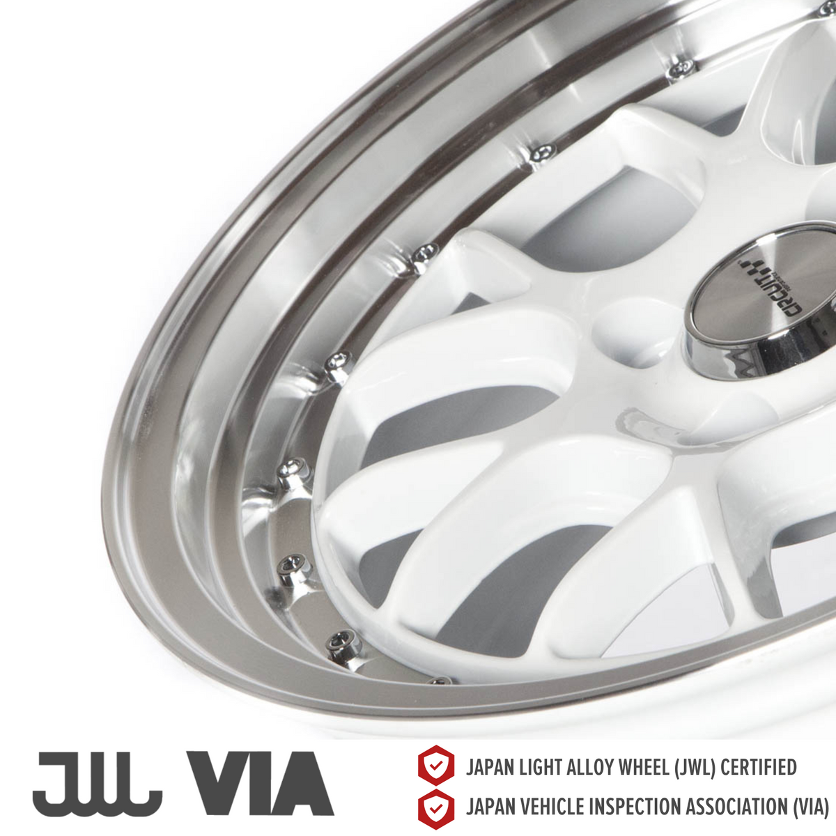 Circuit Performance CP27 Gloss White 4x100 | 15x7 | +35mm / 5.38