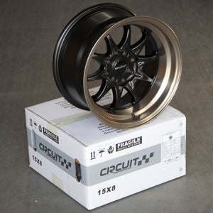 Circuit Performance CP29 Matte Black/Bronze 4x100 | 15x8 | +0mm / 4.5