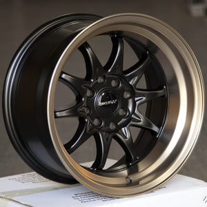Circuit Performance CP29 Matte Black/Bronze 4x100 | 15x8 | +0mm / 4.5