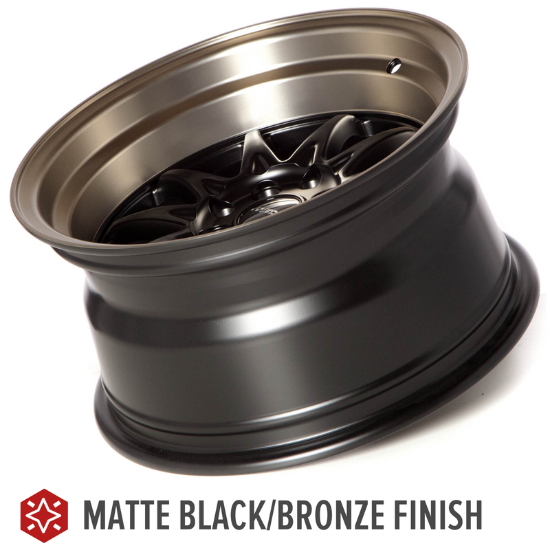 Circuit Performance CP29 Matte Black/Bronze 4x100 | 15x8 | +0mm / 4.5