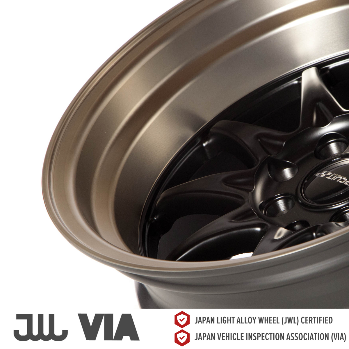 Circuit Performance CP29 Matte Black/Bronze 4x100 | 15x8 | +0mm / 4.5