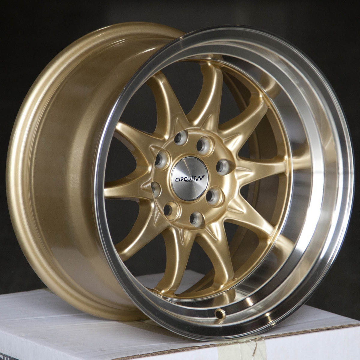 Circuit Performance CP29 Gloss Gold 4x100 | 15x8 | +0mm / 4.5