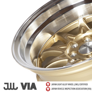 Circuit Performance CP29 Gloss Gold 4x100 | 15x8 | +0mm / 4.5