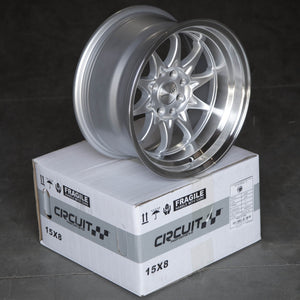 Circuit Performance CP29 Gloss Silver 4x100 | 15x8 | +0mm / 4.5