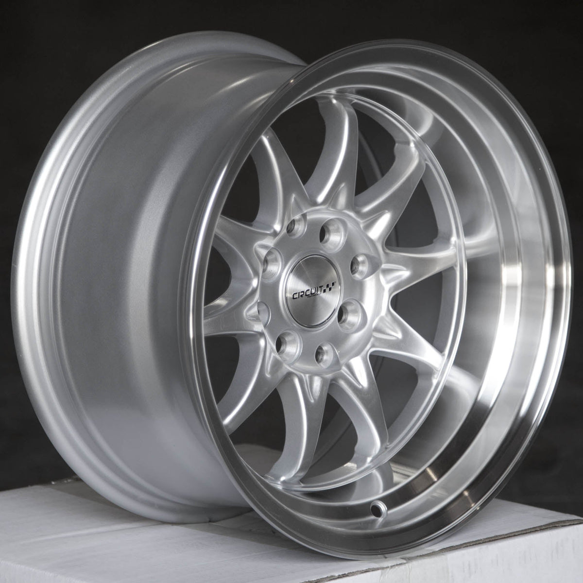 Circuit Performance CP29 Gloss Silver 4x100 | 15x8 | +0mm / 4.5