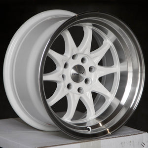 Circuit Performance CP29 Gloss White 4x100 | 15x8 | +0mm / 4.5