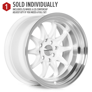 Circuit Performance CP29 Gloss White 4x100 | 15x8 | +0mm / 4.5