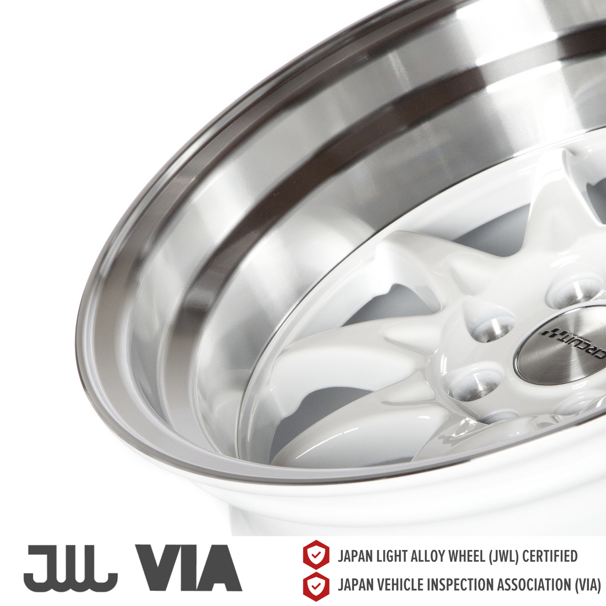 Circuit Performance CP29 Gloss White 4x100 | 15x8 | +0mm / 4.5