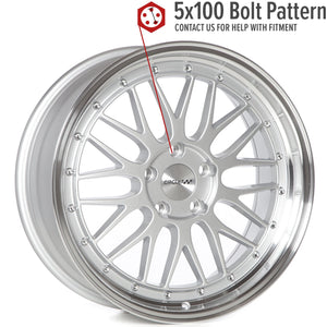 Circuit Performance CP30 Silver 5x100 | 18x8 | +35mm / 5.88