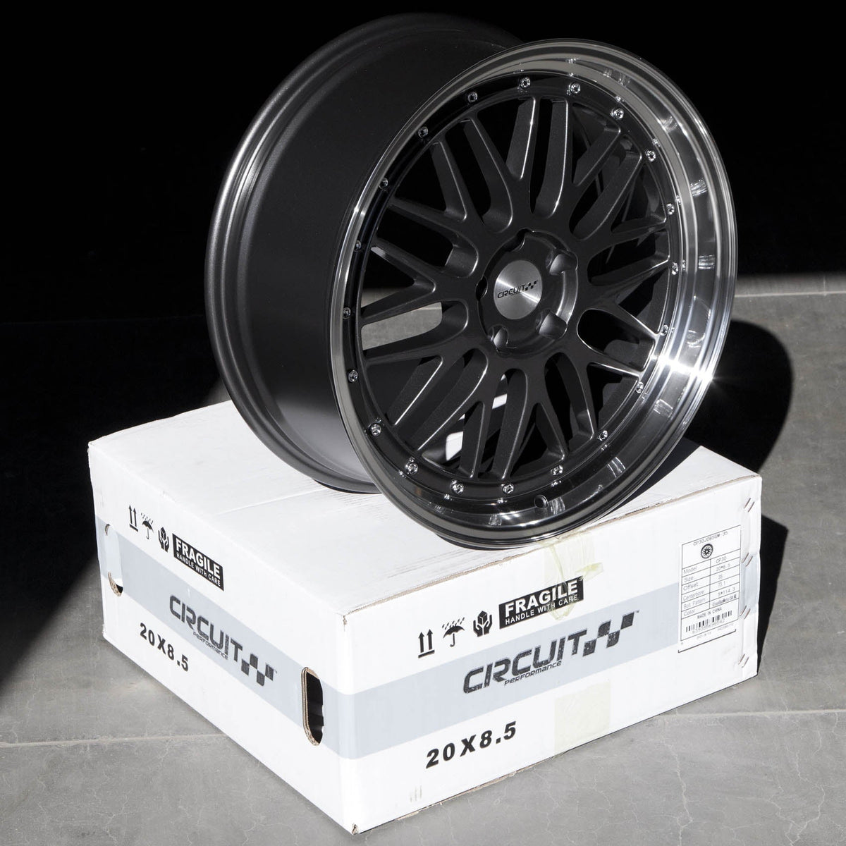 Circuit Performance CP30 Gloss Gunmetal 5x114.3 | 20x8.5 | +35mm / 6.13
