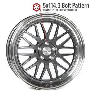 Circuit Performance CP30 Gloss Gunmetal 5x114.3 | 20x8.5 | +35mm / 6.13