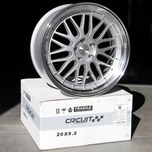 Circuit Performance CP30 Silver 5x114.3 | 20x9.5 | +35mm / 6.63