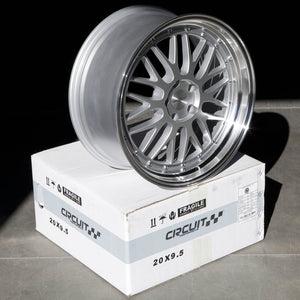 Circuit Performance CP30 Silver 5x114.3 | 20x9.5 | +35mm / 6.63