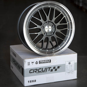 Circuit Performance CP30 Gloss Gunmetal 5x120 | 18x8 | +35mm / 5.88