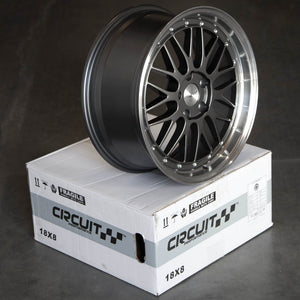 Circuit Performance CP30 Gloss Gunmetal 5x114.3 | 18x8 | +35mm / 5.88