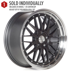 Circuit Performance CP30 Gloss Gunmetal 5x100 | 18x8 | +35mm / 5.88