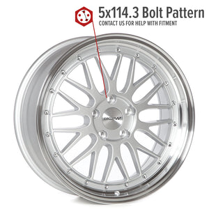 Circuit Performance CP30 Silver 5x114.3 | 18x8 | +35mm / 5.88