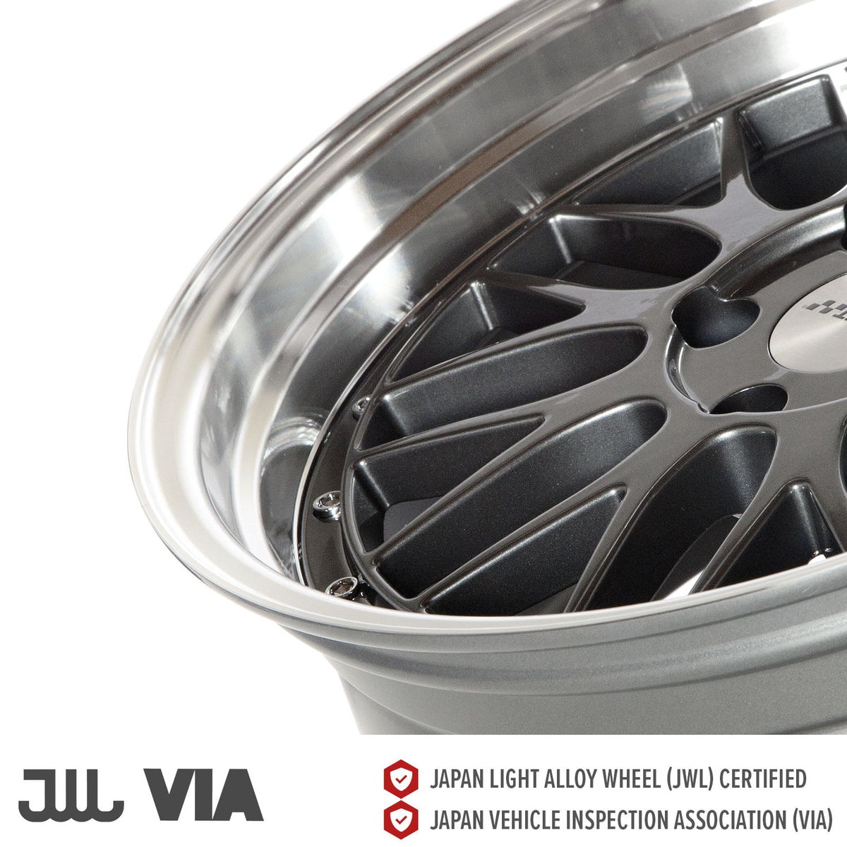 Circuit Performance CP30 Gloss Gunmetal 5x112 | 18x9 | +35mm / 6.38
