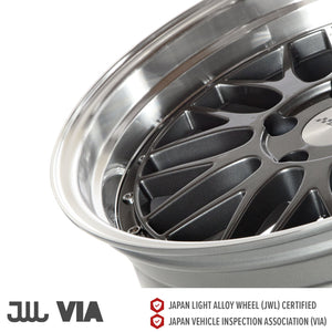 Circuit Performance CP30 Gloss Gunmetal 5x112 | 18x9 | +35mm / 6.38