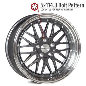 Circuit Performance CP30 Gloss Gunmetal 5x114.3 | 18x9 | +35mm / 6.38
