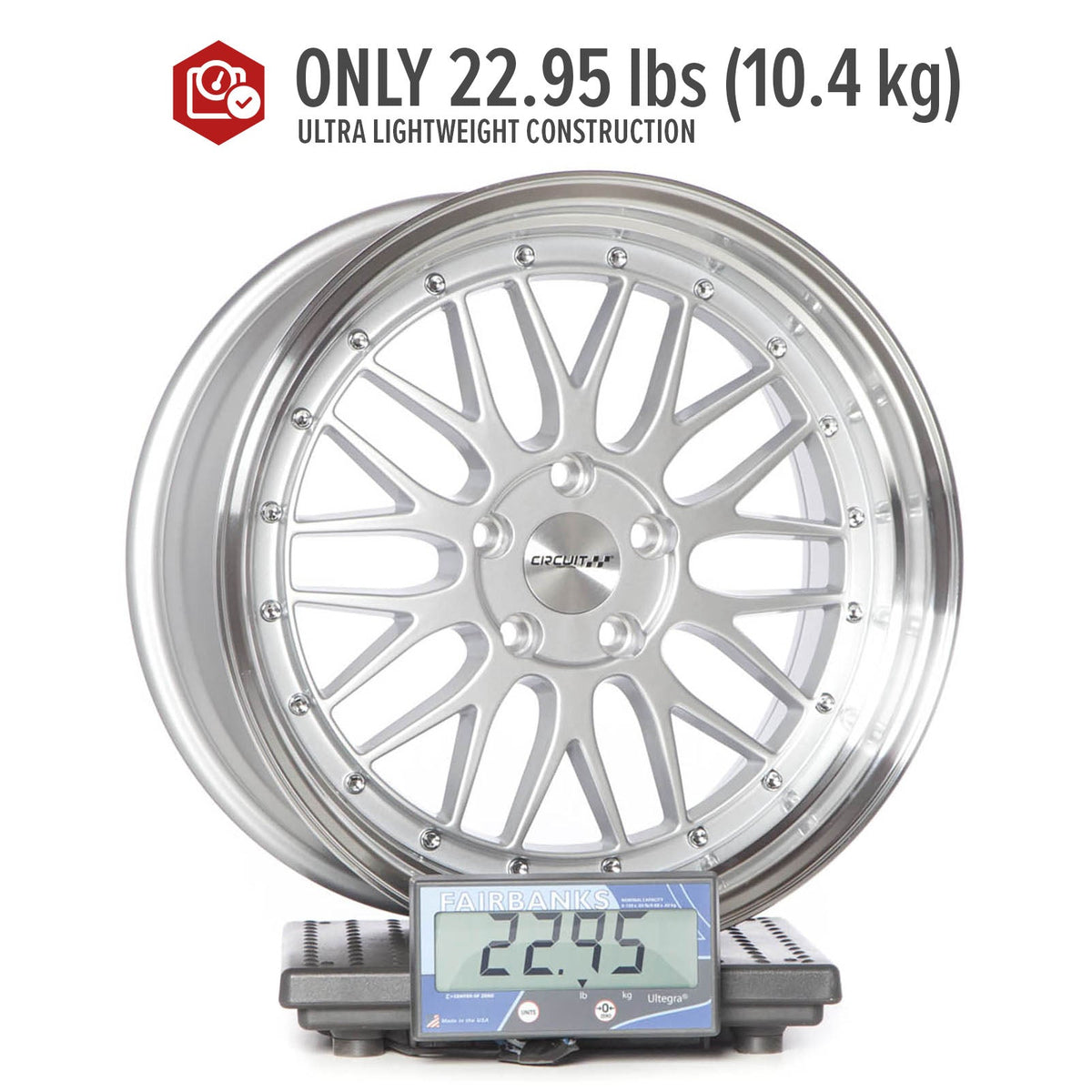 Circuit Performance CP30 Silver 5x120 | 18x9 | +35mm / 6.38