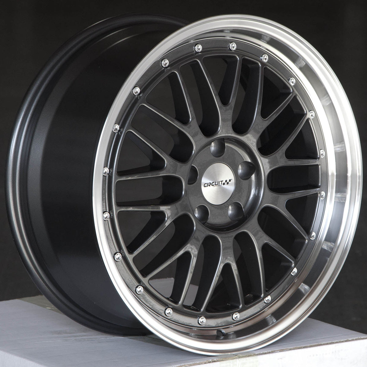 Circuit Performance CP30 Gloss Gunmetal 5x112 | 19x8.5 | +35mm / 6.13