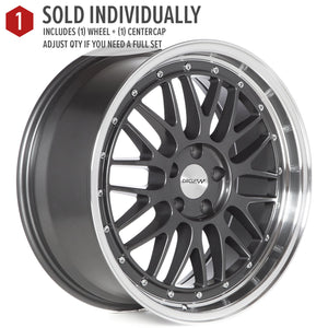 Circuit Performance CP30 Gloss Gunmetal 5x114.3 | 19x8.5 | +35mm / 6.13