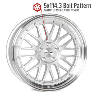Circuit Performance CP30 Silver 5x114.3 | 19x8.5 | +35mm / 6.13
