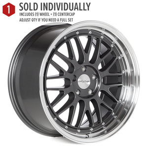 Circuit Performance CP30 Gloss Gunmetal 5x120 | 19x9.5 | +35mm / 6.63