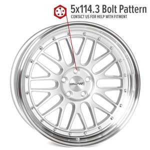 Circuit Performance CP30 Silver 5x114.3 | 19x9.5 | +35mm / 6.63