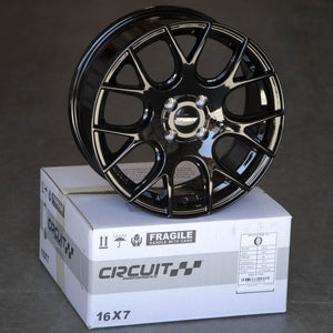 Circuit Performance CP31 Full Gloss Black 5x114.3 | 16x7 | +40mm / 5.57