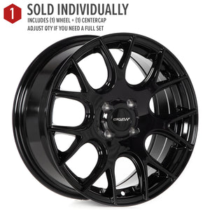 Circuit Performance CP31 Full Gloss Black 5x114.3 | 16x7 | +40mm / 5.57