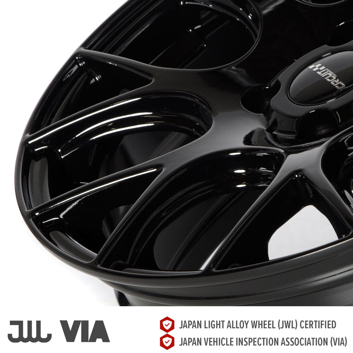 Circuit Performance CP31 Full Gloss Black 5x114.3 | 16x7 | +40mm / 5.57