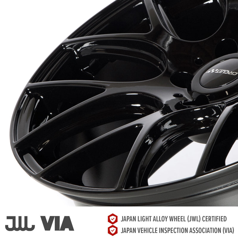 Circuit Performance CP31 Full Gloss Black 5x112 | 19x8.5 | +35mm / 6.13