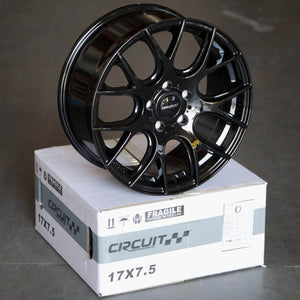 Circuit Performance CP31 Full Gloss Black 5x114.3 | 17x7.5 | +40mm / 5.82