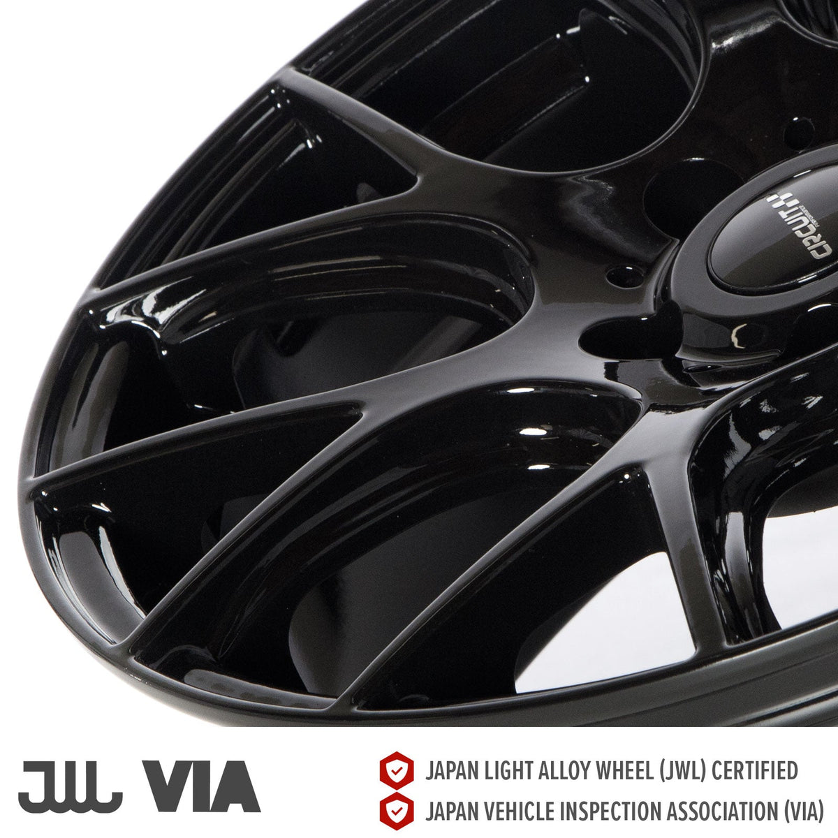 Circuit Performance CP31 Full Gloss Black 5x114.3 | 17x7.5 | +40mm / 5.82