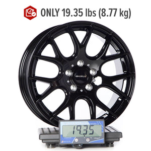 Circuit Performance CP31 Full Gloss Black 5x114.3 | 17x7.5 | +40mm / 5.82