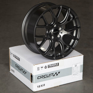Circuit Performance CP31 Gloss Gunmetal 5x114.3 | 18x8 | +40mm / 6.07