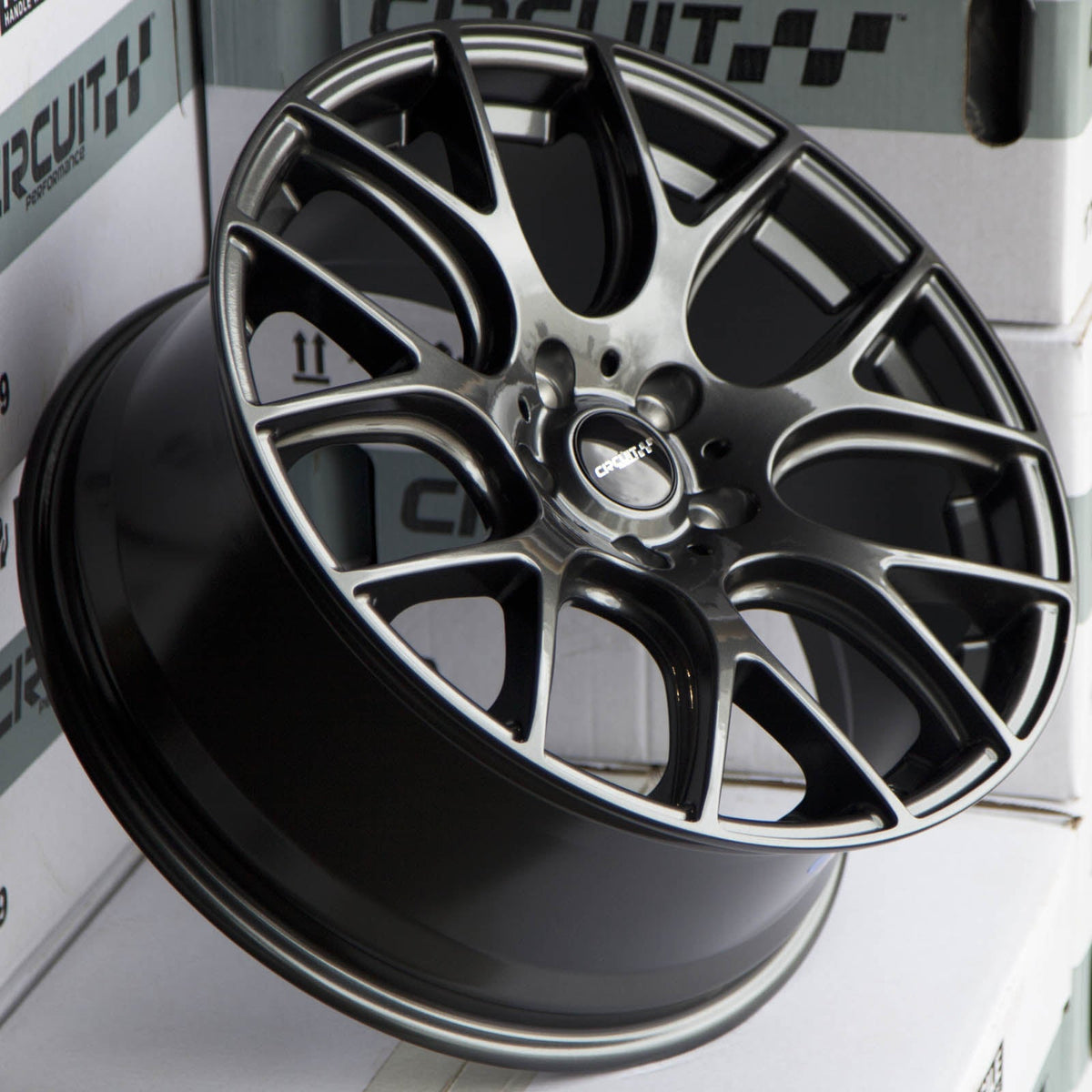 Circuit Performance CP31 Gloss Gunmetal 5x114.3 | 18x8 | +40mm / 6.07