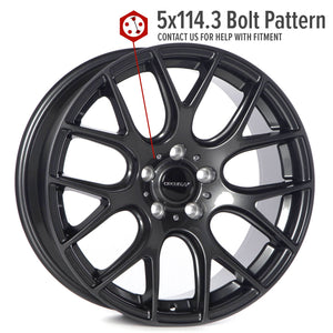 Circuit Performance CP31 Gloss Gunmetal 5x114.3 | 18x8 | +40mm / 6.07